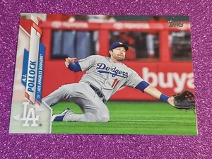 2020 Topps Series 2 Base #641 A.J. Pollock - Los Angeles Dodgers - Bild 1 von 2