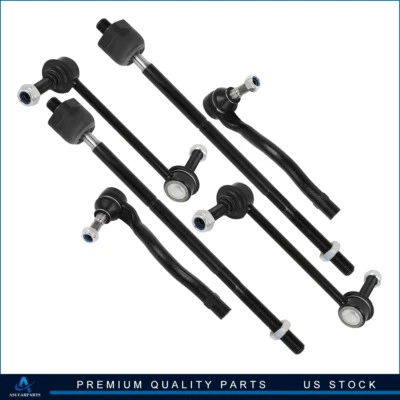 Fit For 2008-2011 Mercedes-Benz GL550 6Pcs Front  Tie Rod End Sway Bar End Link - Изображение 1 из 4