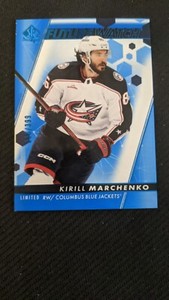 2022-23 SP AUTHENTIC KIRILL MARCHENKO #ed 336/399 LTD BLUE FUTURE WATCH ROOKIE