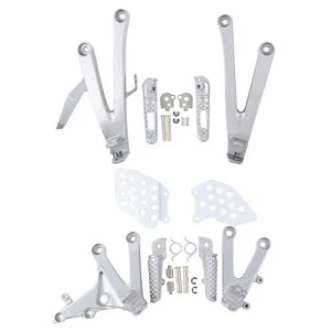 Driver & Passenger Foot Pegs Bracket Set Fit For Honda CBR600RR 2007-2024 2015 - Bild 1 von 18