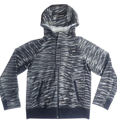 Nike Dri Fit Kevin Durant Activewear Zip Hoodie Boys Size Youth L KD Black - Image 1 of 4