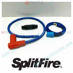 SplitFire 8,8 mm Doble Núcleo Moto Enchufe Cable con Cable de Conexión a Tierra Kit de Tierra - Imagen 1 de 4