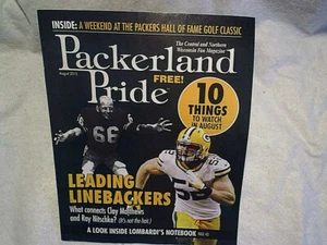 2013 PACKERLAND PRIDE MAGAZINE #1 ISSUE,Ray Nitschke,Matthews,green bay packers - Picture 1 of 5