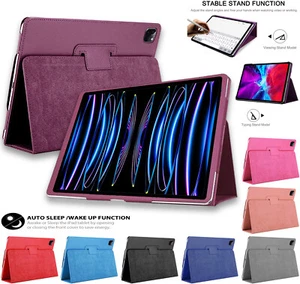 Flip iPad Hülle für Pro 11" 2022 4 3 2 1 Generation Leder Klappbare Folio Hülle - Bild 1 von 16