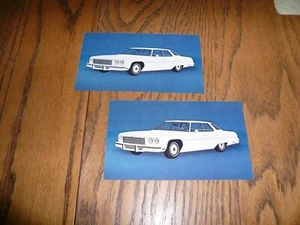 1975 Chevrolet Caprice Cartolina Classica - Vintage - 2 per 1 Prezzo - Foto 1 di 2