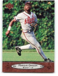 1996 Upper Deck #8 Marquis Grissom Braves NM-MT ID:45278