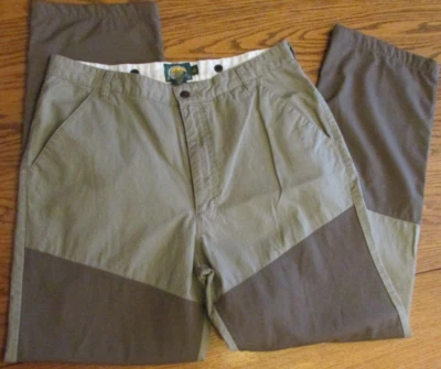 Cabela's Upland Brush Pants Jeans Roughneck Hunting Canvas Denim Men's Sz 36 Reg - Image 1 of 4