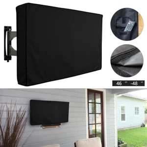 Cubierta de TV Exterior 30''-32'' Impermeable 600D Protector de Pantalla Plana Impermeable - Imagen 1 de 11