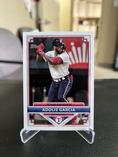 Topps 2023 Adolis García Flagship Collection Card #91
