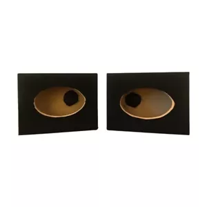 4x6 Lautsprecher Box Gehäuse, 1 Paar passt auf alle 4x6 Lautsprecher Auto Audio - schwarz - Bild 1 von 6