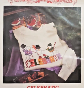 The Vanessa-Ann Collection Celebrate! Bild Kreuzstich Set Sweatshirt 1992 - Bild 1 von 24