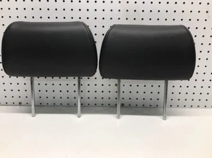05-09 Pontiac G6 Black Leather Headrests Rear LH RH (sedan Only) - Picture 1 of 6