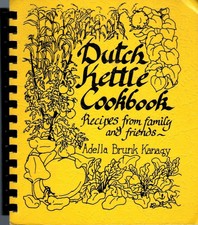 Fairfax Virginia 1977 Holandês Chaleira Cook Livro De Adella Brunk kanagy família e amigos
