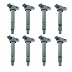 8PCS IGNITION COILS UF507 9091902250 JLE2894 For TOYOTA LEXUS L4 V6 V8 - Picture 1 of 7