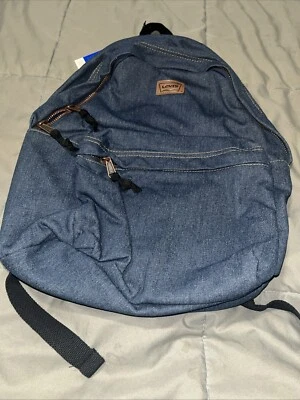 Levi's Backpack School 15"-Laptop Denim 2.0 Microsuede 17" - Image 1 of 2