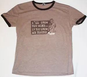 I'll Show You Mine If You Show Me Yours Baby Doll/Juniors Shirt ICUP NEW UNWORN - Picture 1 of 1