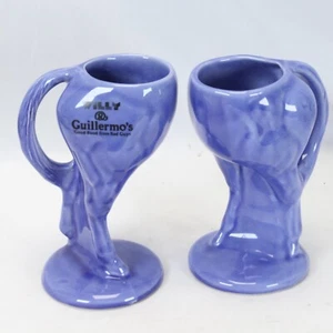Willy Guillermos Arizona Pferd Arsch Becher gutes Essen von Bad Guys blau 2er Set - Bild 1 von 11