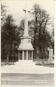 REAL PHOTO POSTCARD OF GLOUCESTER YEOMANRY WAR MEMORIAL, GLOUCESTERSHIRE DANIA 2 - Picture 1 of 2