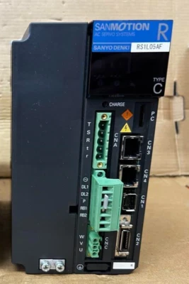 SANYO DENKI RS1L05AF Servo Amplifier Removed From The Working Machine 1Pcs - Image 1 of 4