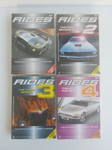 Rides DVD Seasons 1-4 Region Free VGC Free Tracked Postage - Picture 1 of 20