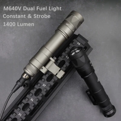 SOTAC M640V Dual Fuel Weaponlight Contstant-On & Strobe Light Tactical Torch - Image 1 of 4