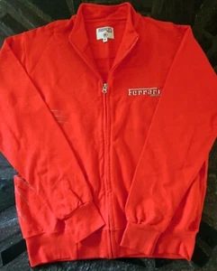 FERRARI GEAR  Official Product  RED  Zip Front  JACKET   *MEDIUM Unisex  **NWOT? - Picture 1 of 4