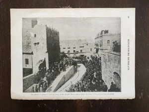 1920 Die Einnahme Jerusalems Britische Streitkräfte Seite aus dem größten Krieg der Geschichte - Bild 1 von 4