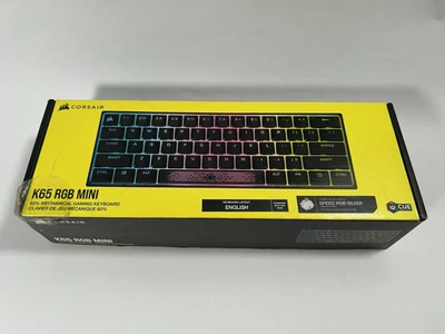 K160 CORSAIR K65 rgb mini 60% Mechanical Keyboard- Open Box - Image 1 of 4