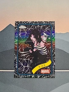 2025 Topps Chrome Marvel X-23 #122 Spider Web Refractor /399 🔥 - Bild 1 von 11