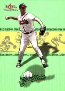 Greg Maddux 2002 Fleer Tradition #4 GR Atlanta Braves FREE SHIPPING AutographDen - Picture 1 of 2
