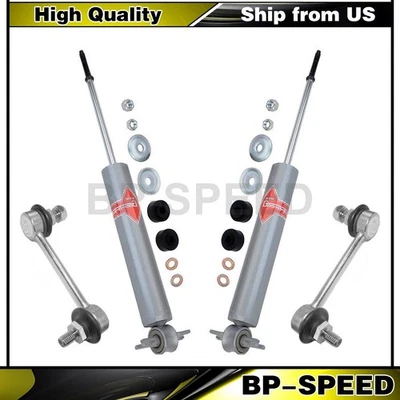 4 Amortiguadores traseros barra estabilizadora enlace para Mercedes-Benz 380SL 1985 1984 1983 1982 Foto 1 de 4