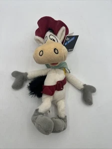 Warner Brothers Studio Store QUICKDRAW MCGRAW 9" PLÜSCH SITZSACK Vintage 1998 Neu mit Etikett - Bild 1 von 2