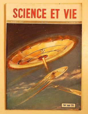 Science et vie  n°403 1951 les soucoupes volantes ovni automobile aviation - Photo 1/3