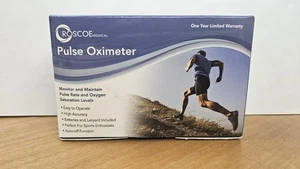 Roscoe Medical Fingerspitzen Pulsoximeter Monitor SpO2 & Puls mit Lanyard Batterie - Bild 1 von 4