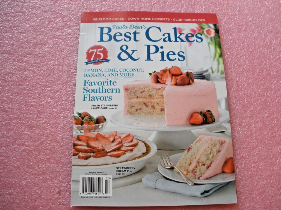 PAULA DEAN RECIPES MAGAZINE- BEST CAKES & PIES  75 SOUTHERN RECIPES 2025 - Image 1 of 1