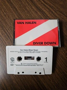 Van Halen 1982 Diver Down cassette tape, with David Lee Roth. - Bild 1 von 5