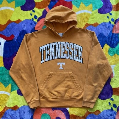 VTG Tennessee Volunteers Hoodie Men’s Small Orange Pullover College Sweatshirt - Image 1 of 4