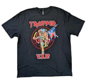 T-shirt Iron Maiden TROOPER VIP 2024 Future Past Tour Nord America uomo XL nuova - Foto 1 di 8