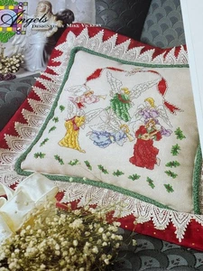 Mike Vickery Angels Counted Cross Stitch Pattern Book Pages - Picture 1 of 4