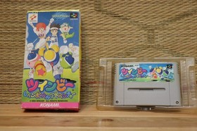 Twinbee Rainbow Bell Adventure w/box Twin Bee Nintendo Super Famicom SFC VG+!