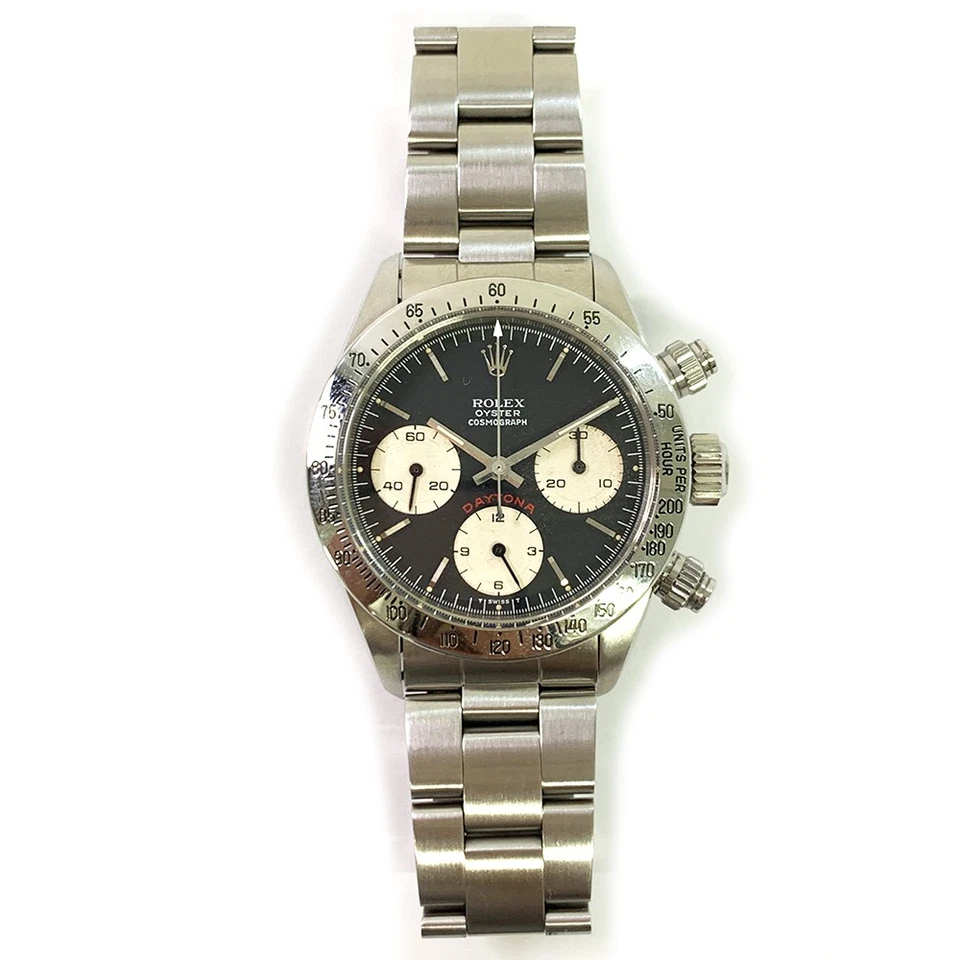 1975 Rolex Cosmograph Daytona, 6265, 37.5mm, Steel, Black Dial, Watch Only - Image 1 of 4