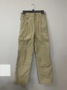 5.11 511 Tactical Series Taclite pantaloni utility cargo kaki da uomo taglia 28 x 30 - Foto 1 di 6