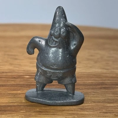 Pantalones cuadrados de ficha de repuesto Patrick Pewter edición Bob Esponja Monopoly 2005 de colección Foto 1 de 3