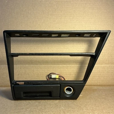 NISSAN 300ZX OEM FRONT RADIO AC CLIMATE CONTROL SWITCH BEZEL FRAME 1987-1989 - Image 1 of 4