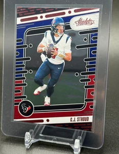 2024 Panini Football Absolute Red Blue C.J. Stroud #41 Houston Texans - Picture 1 of 2