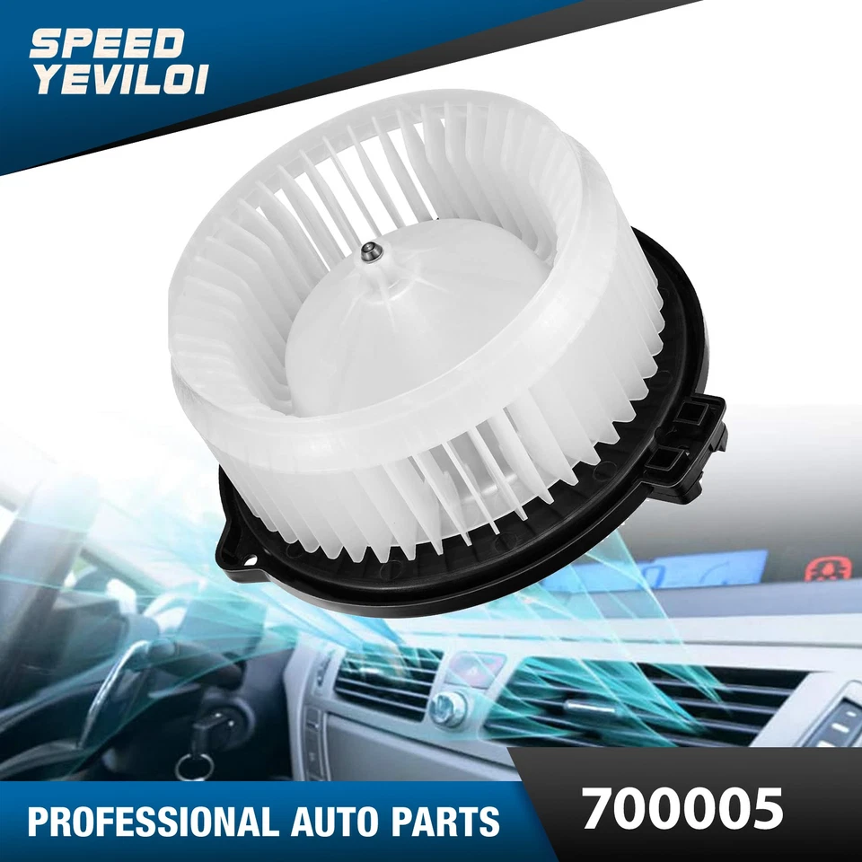 Conjunto de ventilador de motor soplador calentador de aire acondicionado delantero apto para Honda Civic 2001-2005 700005 Foto 1 de 4