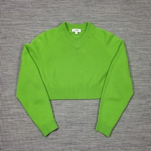 Cos Cropped Wollpullover Damen Small Hellgrün Relaxed Boxy Fit - Bild 1 von 8