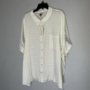 Camisa Universal Thread Botón Frontal Talla 4X - Imagen 1 de 1