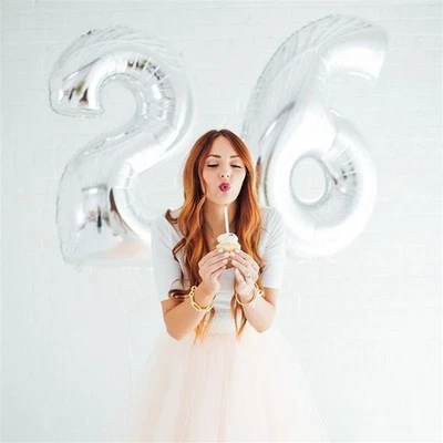 40" tall Mylar Foil Balloons Birthday Party Wedding Decorations Supply WHOLESALE - Image 1 of 2