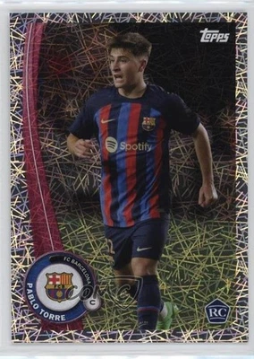 2022-23 Topps FC Barcelona Fan Set Electro Pablo Torre #BA-5 Rookie RC - Image 1 of 2